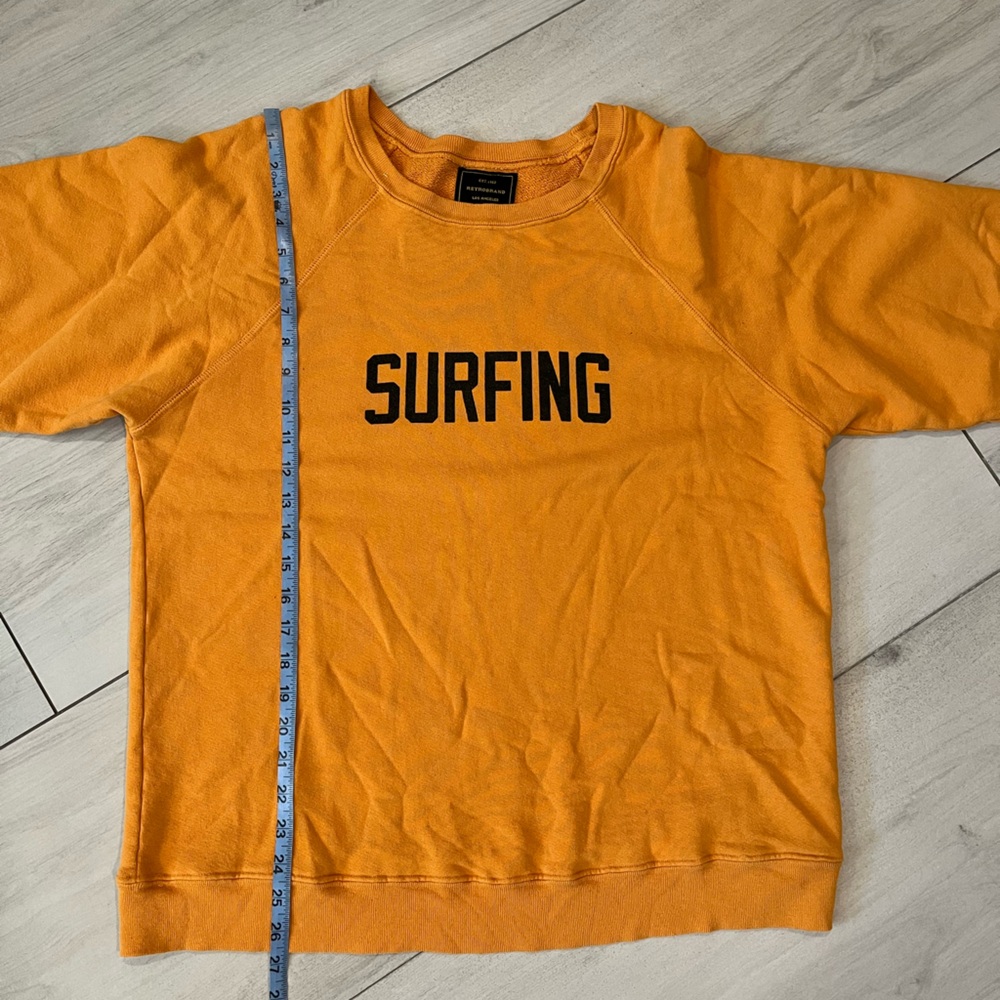 Free People Retro Brand “SURFING” Sweatshirt - Picture 6 of 9